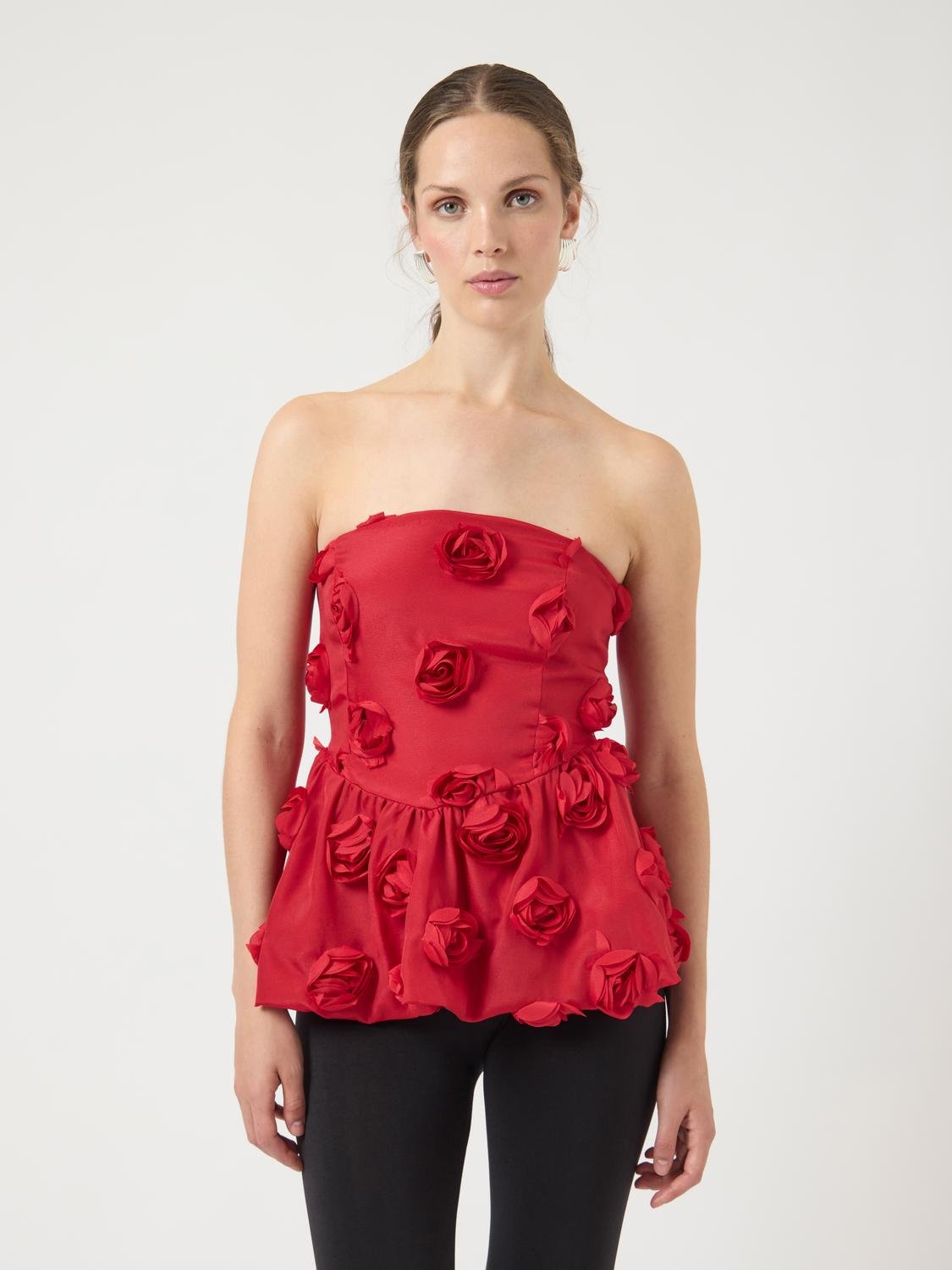 YASSTILA Top - Jester Red - VERO MODA & VILA Bergvik